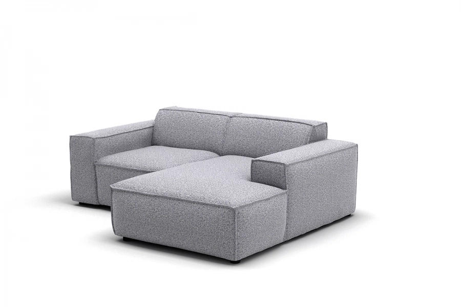 Model MODULARIS NB (niski bok) - Modularis NB sofa 1,5 osobowa + longchair prawy